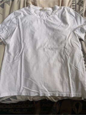 Madewell Women's White Short Sleeve Crew Tee